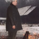 2002-055 poświęcenie kapliczki i pol. hubertowskie w obw. 16