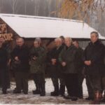 2002-058 poświęcenie kapliczki i pol. hubertowskie w obw. 16