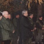 2002-059 poświęcenie kapliczki i pol. hubertowskie w obw. 16