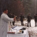 2002-068 poświęcenie kapliczki i pol. hubertowskie w obw. 16