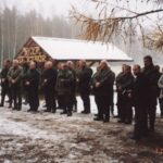 2002-071 poświęcenie kapliczki i pol. hubertowskie w obw. 16