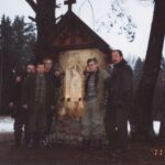 2002-078 poświęcenie kapliczki i pol. hubertowskie w obw. 16