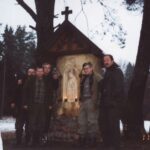 2002-080 poświęcenie kapliczki i pol. hubertowskie w obw. 16