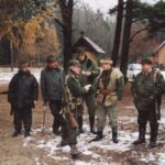 2002-083 poświęcenie kapliczki i pol. hubertowskie w obw. 16