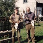 1993-044 rykowisko - K.Purski i A.Rybiński z trofeami