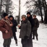 1995-019 polowanie na zające Zamek - 15.01.95