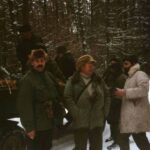 1995-045 zimowe polowanie w Lesie Konstantynowskim