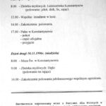1996-024 zaproszenie 11.09 - Jubileusz 50 lecia Koła program