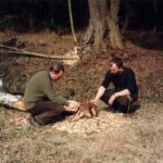 1999 -001 wiosna z bobrami w l. Turośl 004