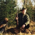 1999 - 022 K. Purski z Norą i dzikiem - Zaroślak