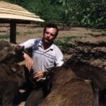 2000 - 010 L. Konstantynów - dziki w zagrodzie