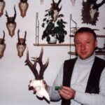 2001-104 Krzyś Podolec ze złotomedalowym kozłem